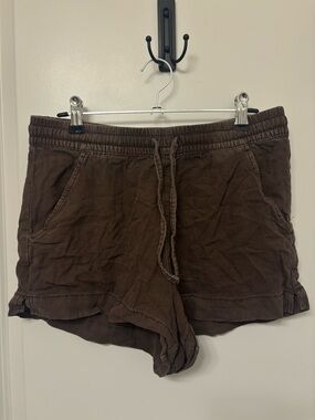 PacSun Women's Brown Drawstring Shorts
